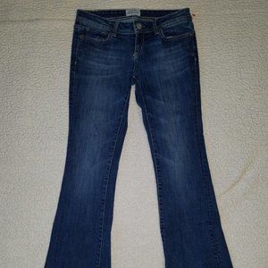 Aeropostale Women's 1/2 Regular Hailey Flare Jeans in Medium Wash
